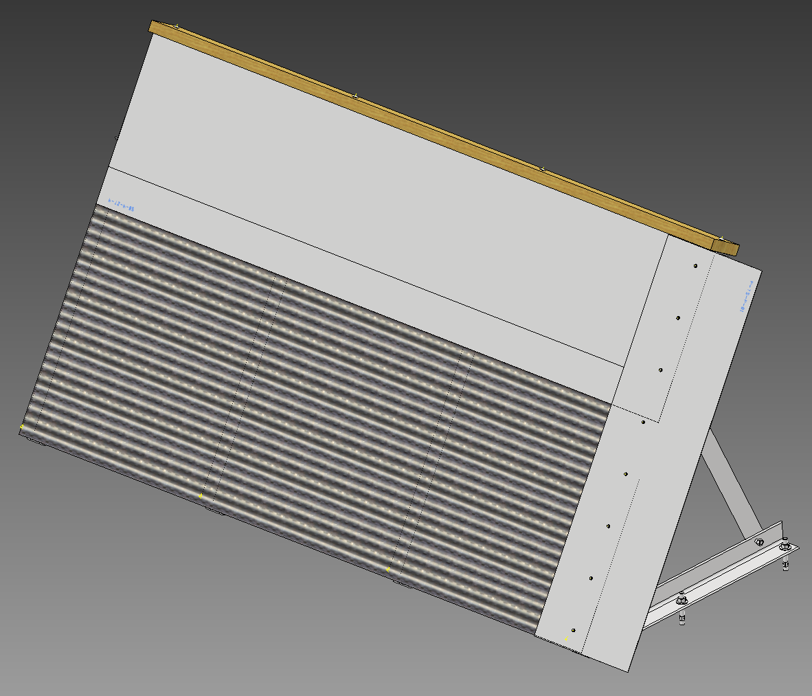 4' Bunker Wall