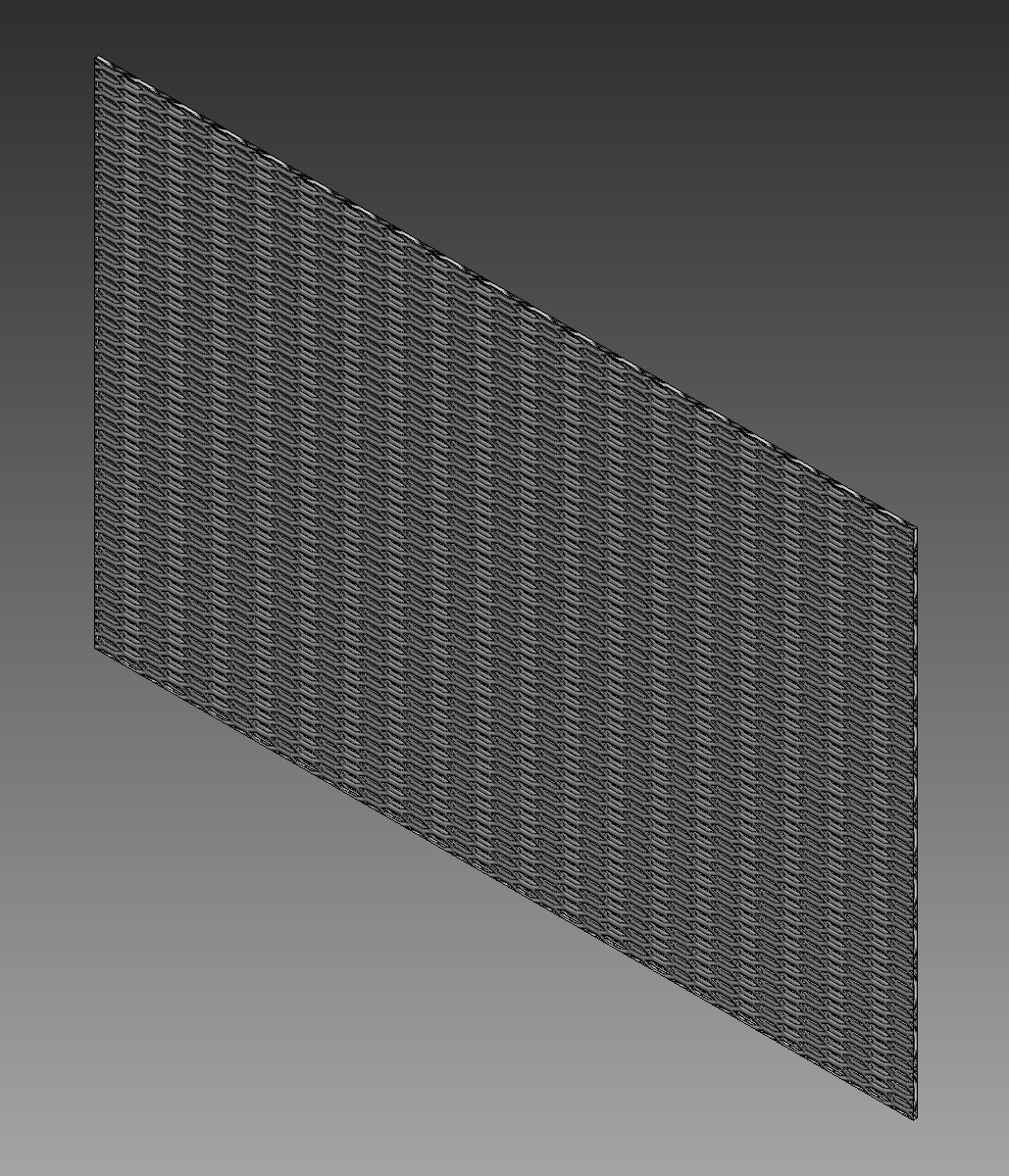 5' x 8' - 3# Expanded Metal Grating Sheets