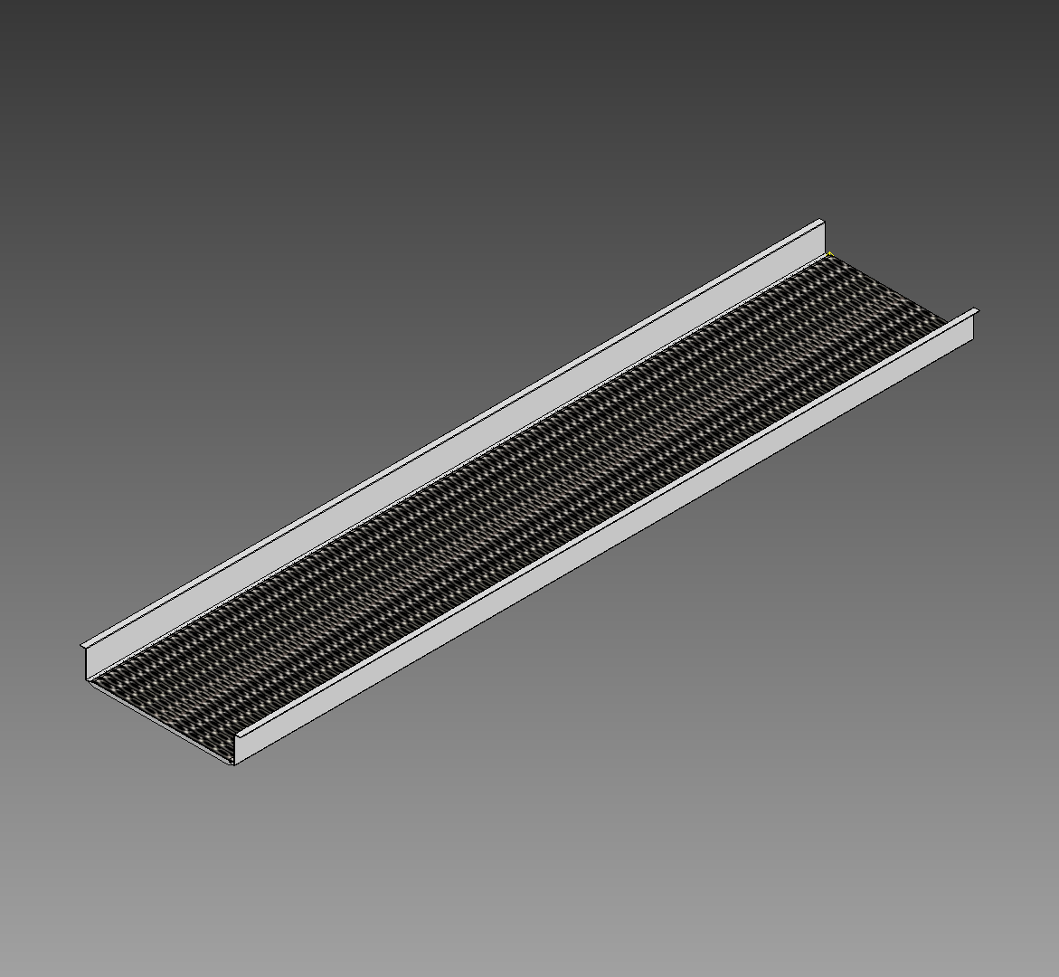24" Wide Grip Strut Walkway - 10' Long
