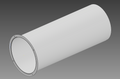 24" Axial Fan to 24" Aeration Pipe Transition - 5' OAL