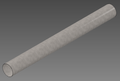 24" Dual Wall Aeration Plastic Pipe x 20' OAL