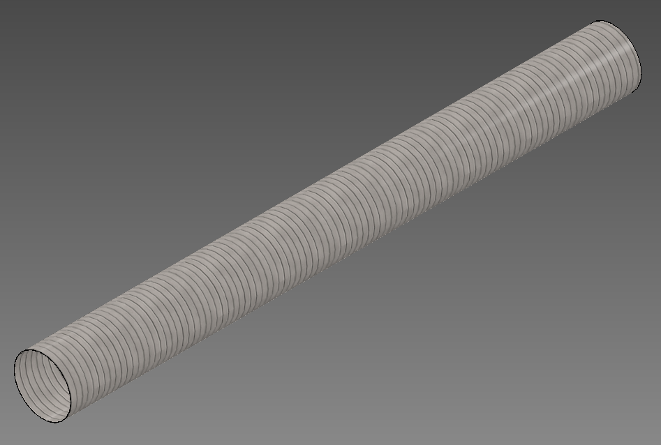 24" Dual Wall Aeration Plastic Pipe x 20' OAL