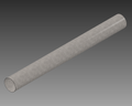 24" Dual Wall Solid Plastic Pipe x 20' OAL